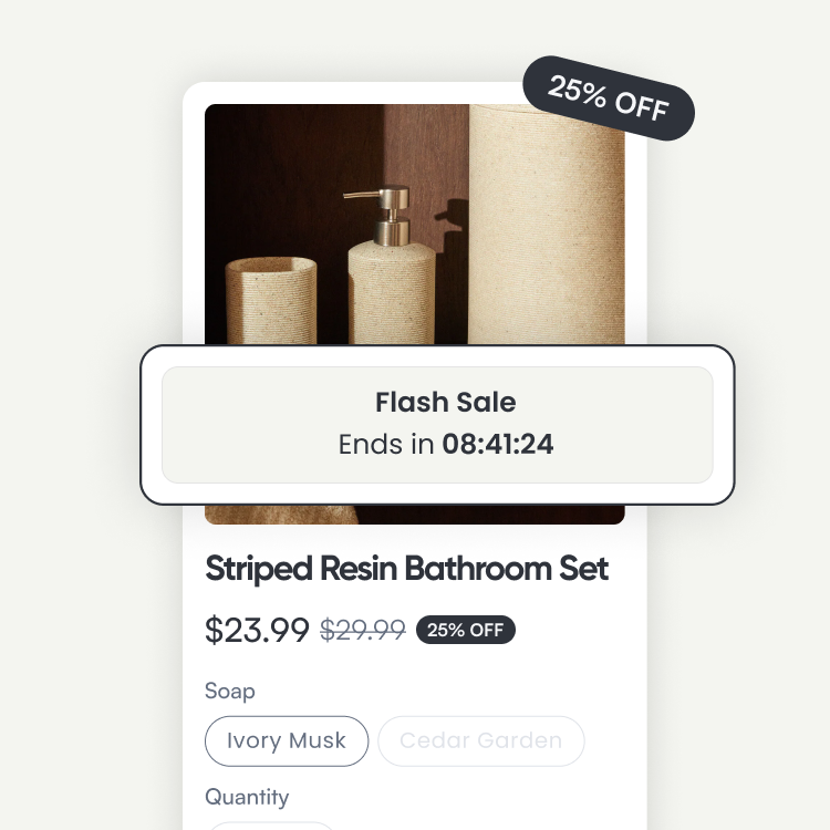 Price discount demo