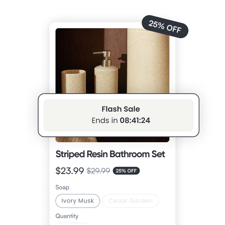 Price discount demo
